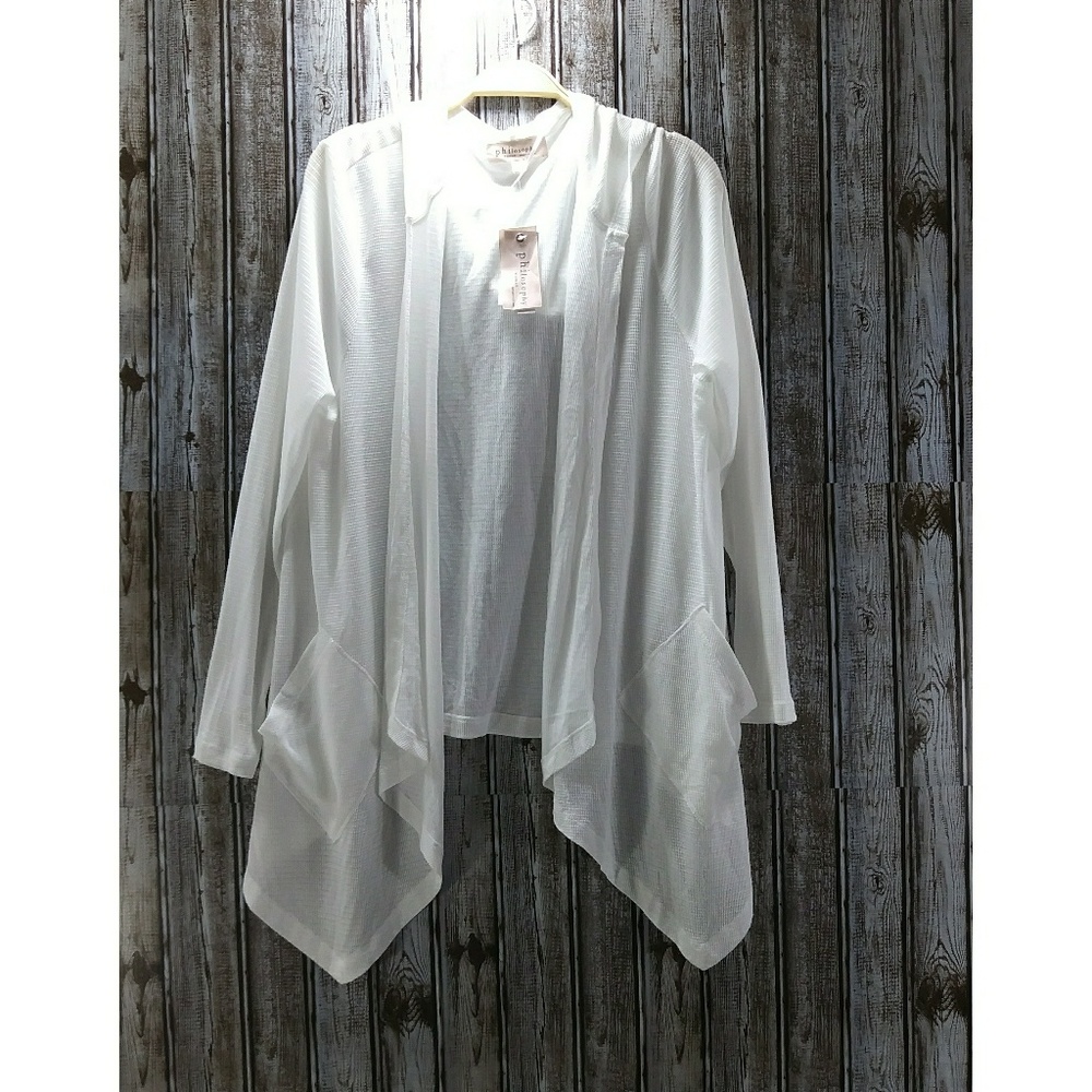 Philosophy Lightweight Cardigan 2X